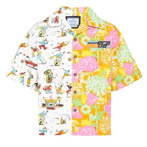 Prada double match shirt cheap
